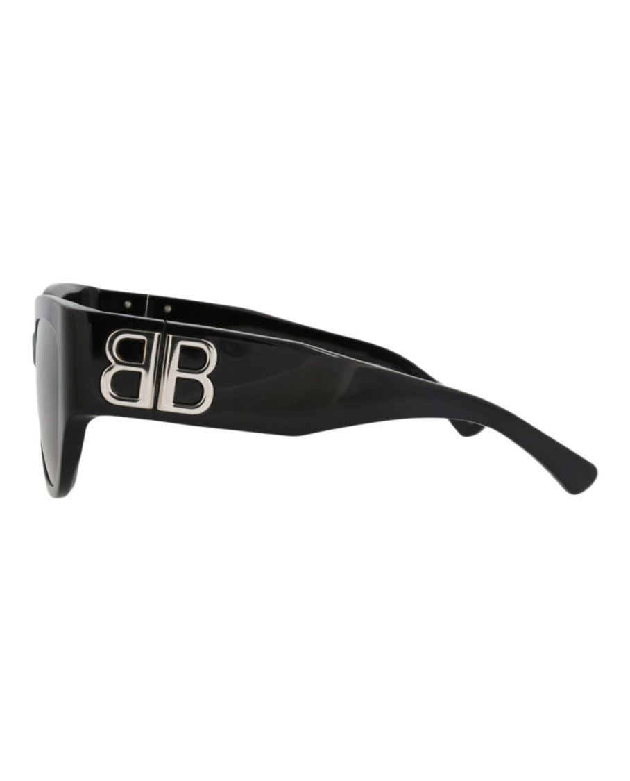 Balenciaga Square-Frame Recycled Acetate Sunglasses