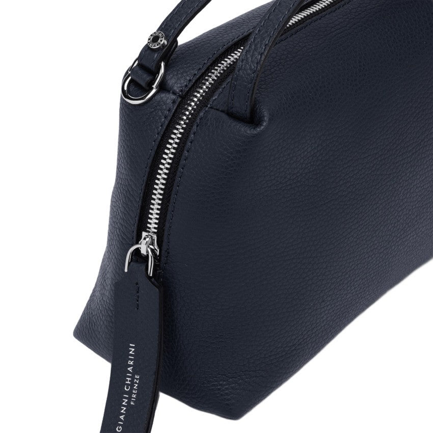 Gianni Chiarini Hammered Leather Compact Handbag