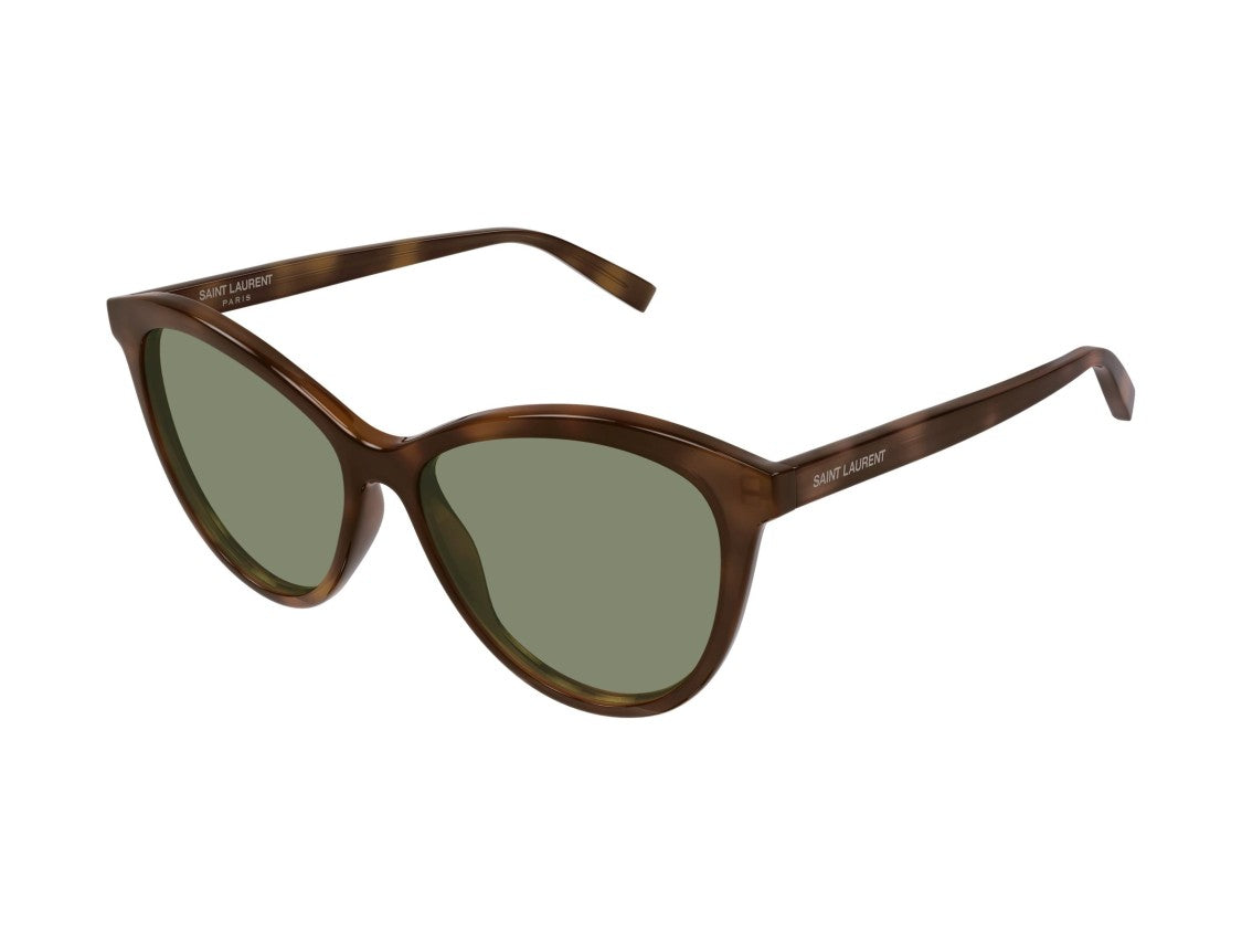 Saint Laurent Sl 456 Tortoiseshell Cat-Eye Sunglasses