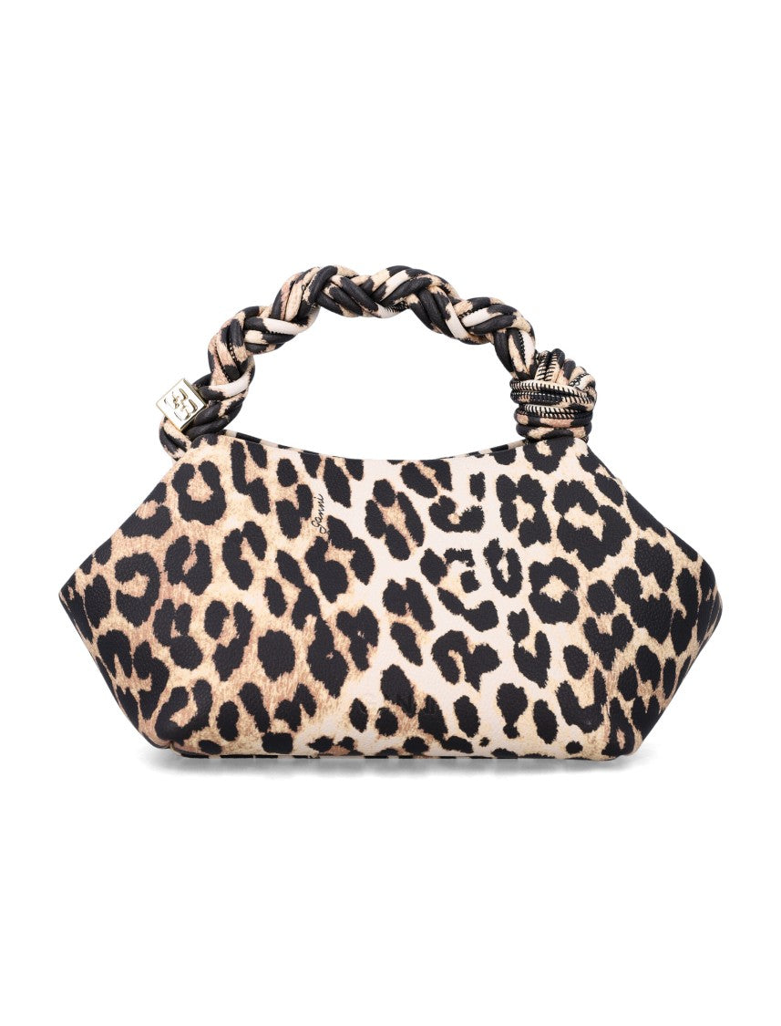 Ganni Small Bou Grained Vegan Leather Bag
