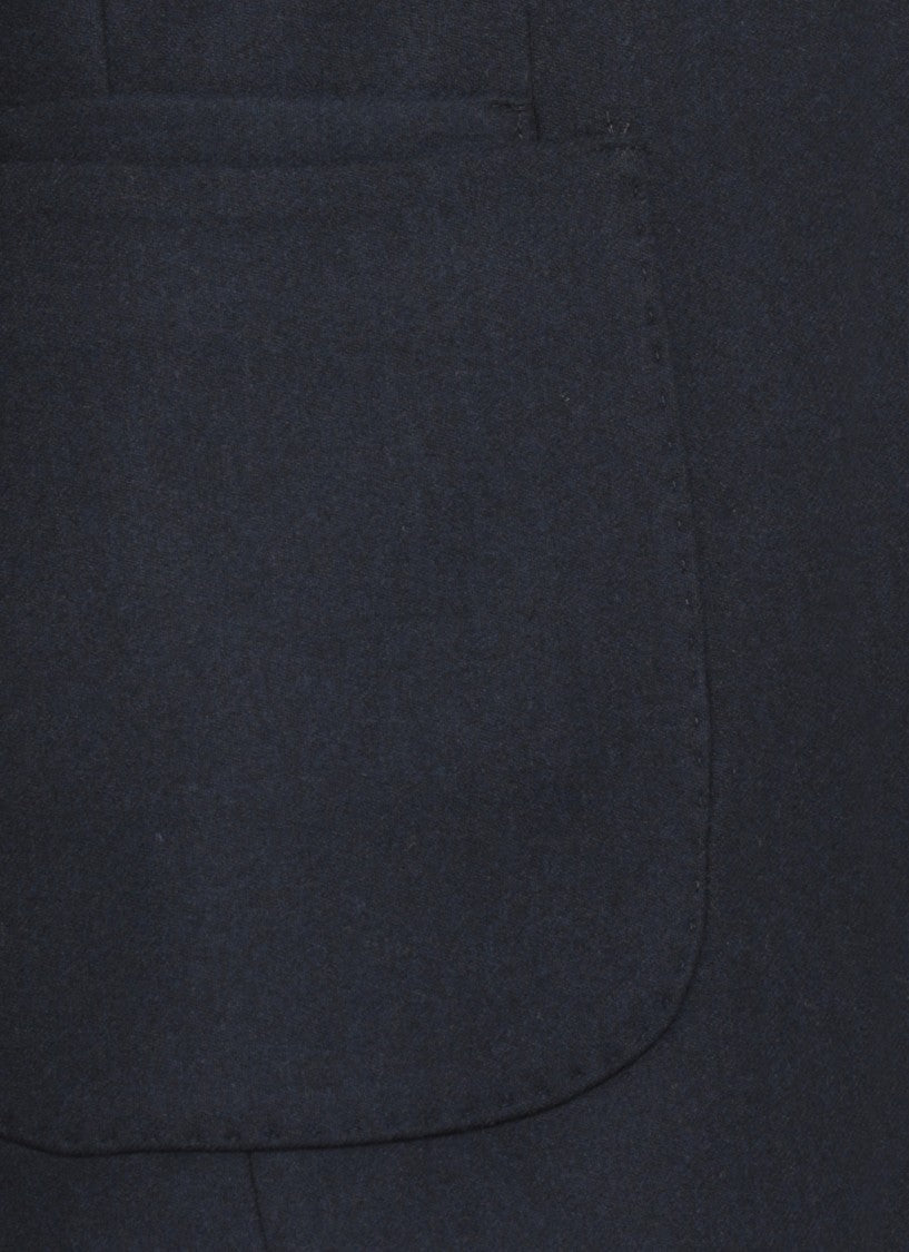 Devore Tailored Wool Jacket With Classic Lapel And Button Details