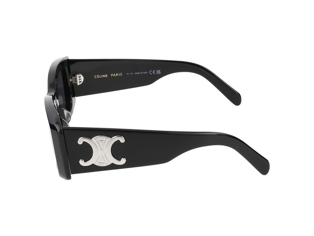 Celine Black Bold Oversized Square Sunglasses