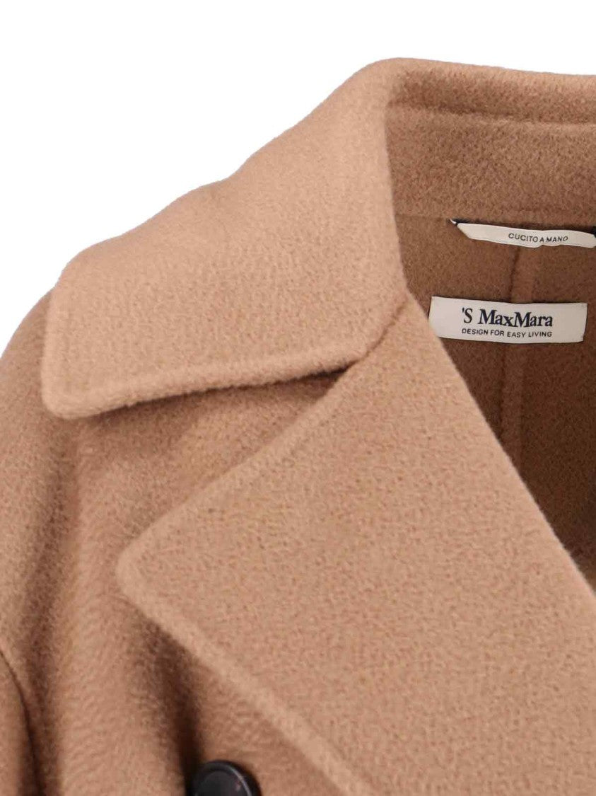 Max Mara Double-Breasted Virgin Wool And Cashmere Coat