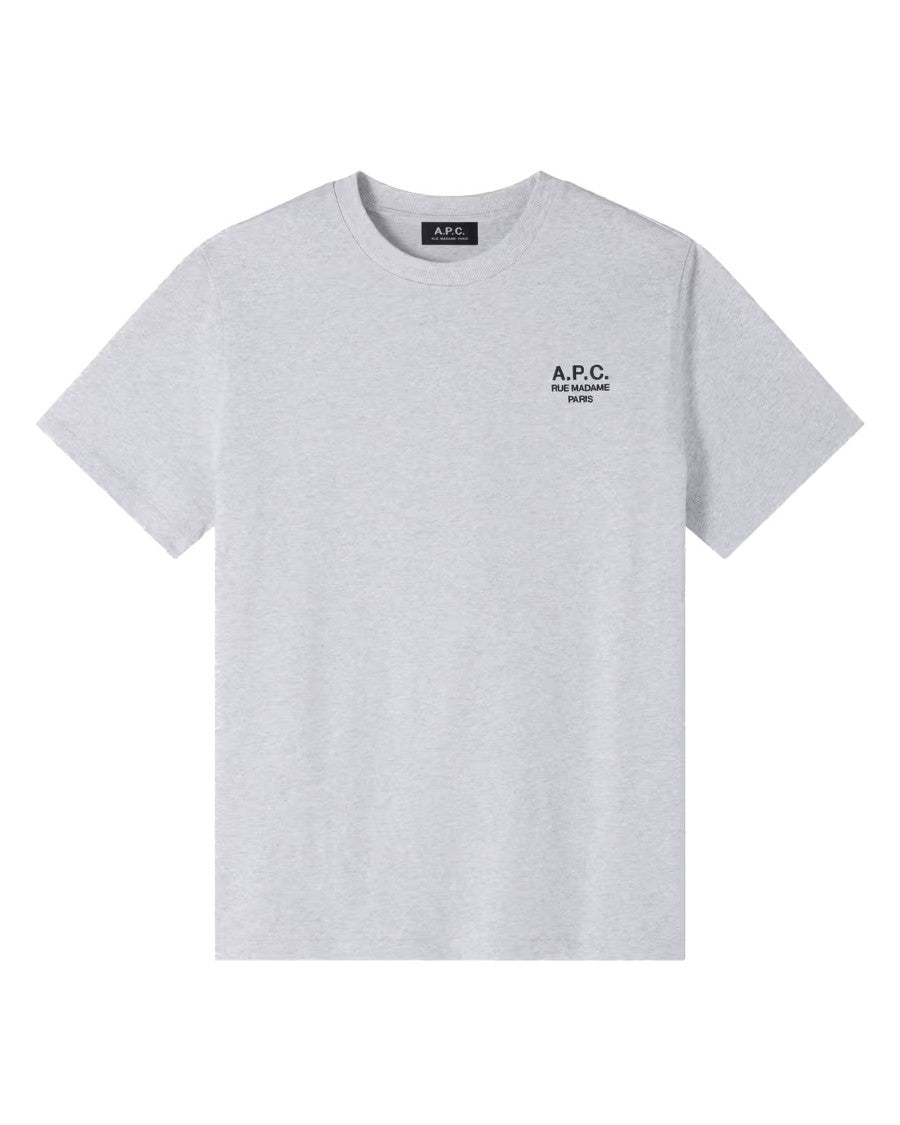 A.P.C. Organic Cotton T-Shirt With Heart Logo