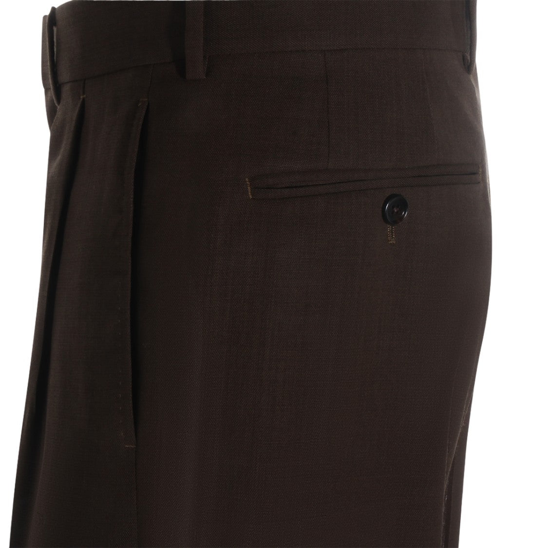 Tom Ford Straight-Leg Trousers With Clean Waistband