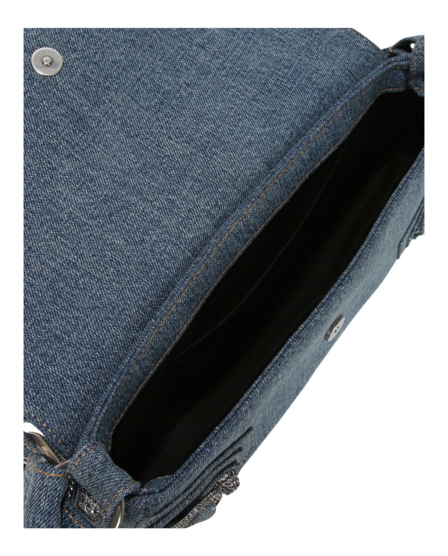 Balenciaga Small Le Cagole Sling Shoulder Bag In Denim