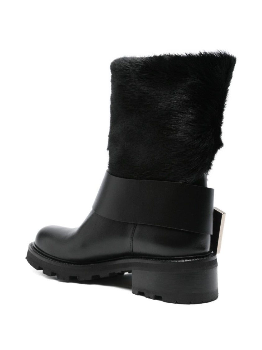 Roberto Festa Textured Ankle Boots