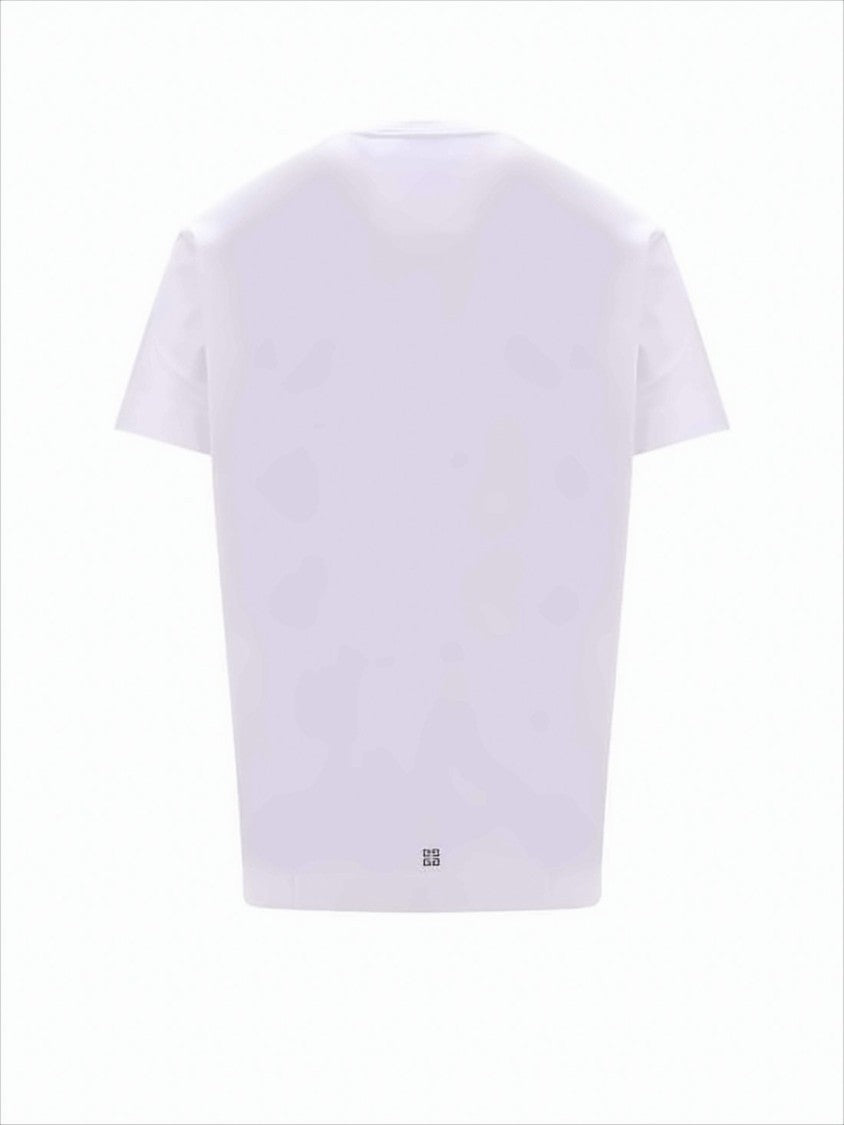 Givenchy Relaxed Fit Short-Sleeve T-Shirt With Bold Logo Print