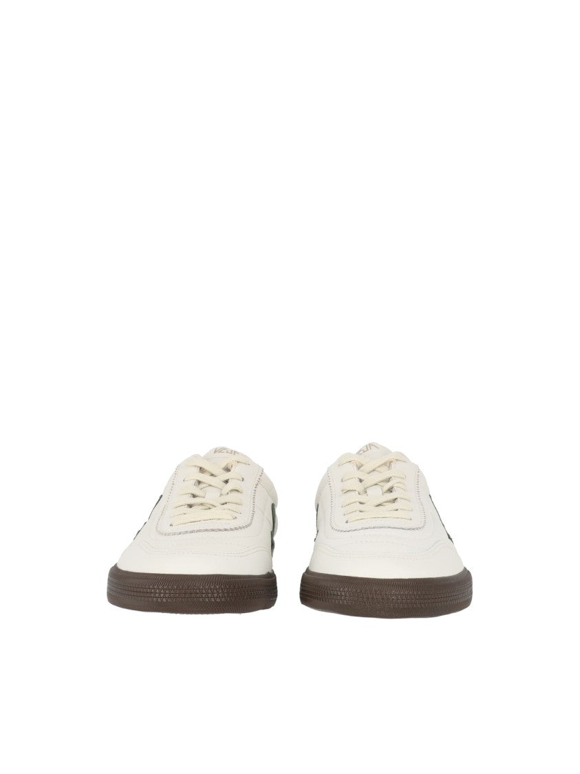 Veja White Panenka Suede Accent Low-Top Sneakers