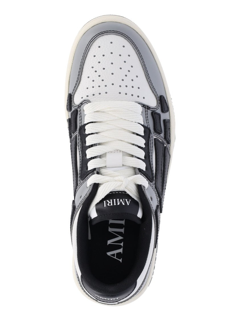 Amiri "Skel" Low-Top Sneakers In Multicolor Leather