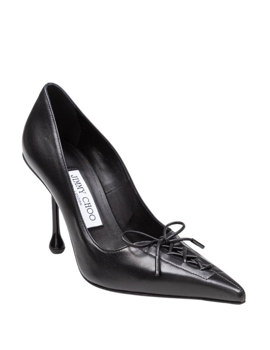 Jimmy Choo Scarlett 95 Pumps With Pointed Toe And Square Cut Design