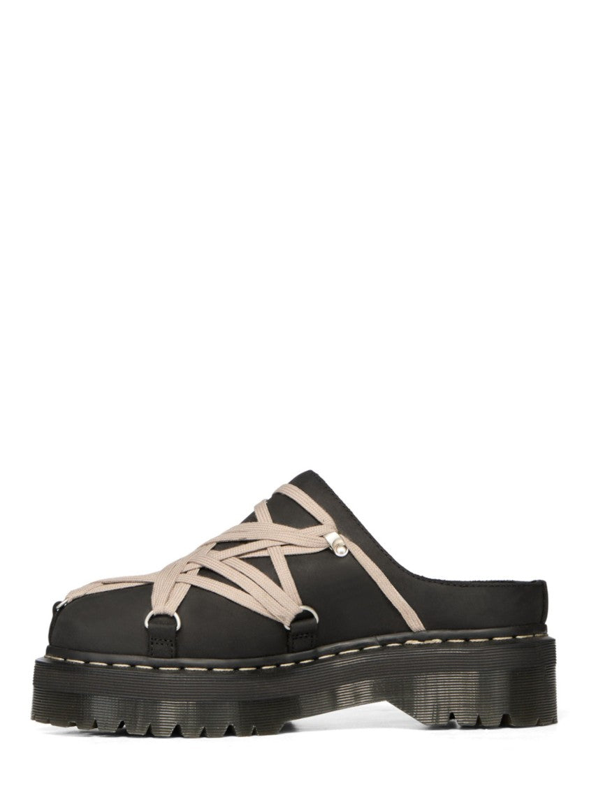 Dr. Martens X Rick Owens Chunky Intricate Strapping Quad Sole Megalce Mules