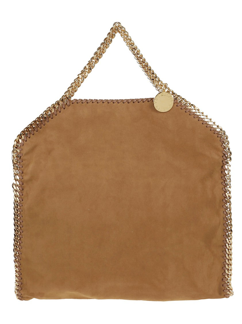 Stella Mccartney Textured Polyester Crossbody Bag With Chain Strap