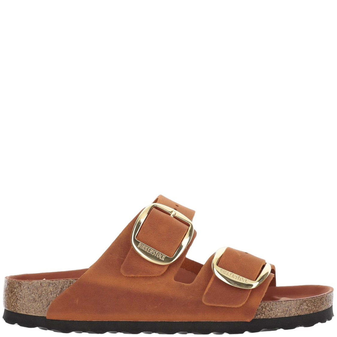 Birkenstock Orange Leather Sandals