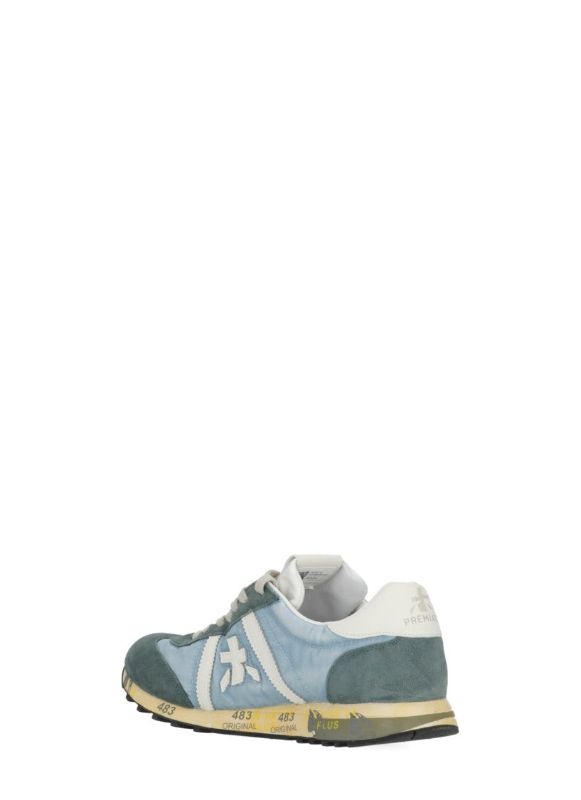Premiata White Lucy 8188 Fabric Sneakers