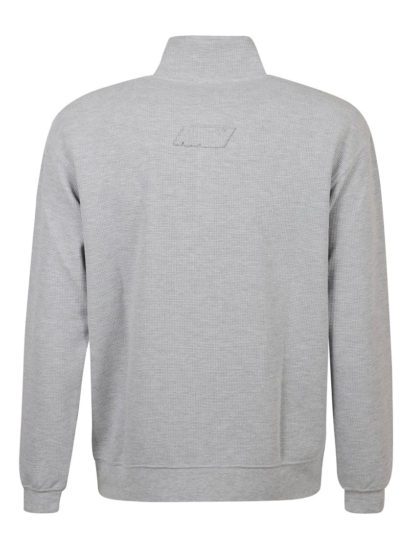 Autry Textured Grey Pullover