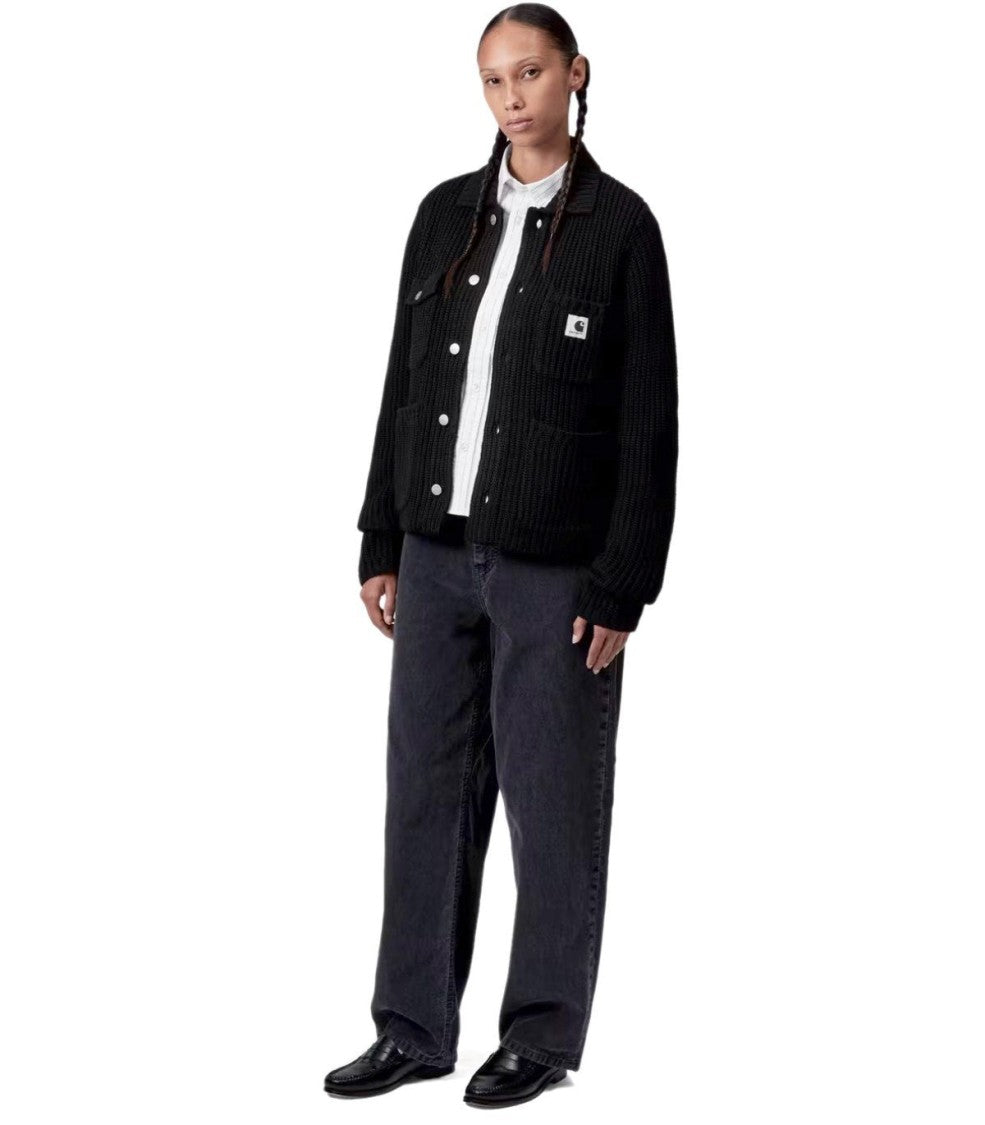 Carhartt Wip W' Michigan Black Cardigan