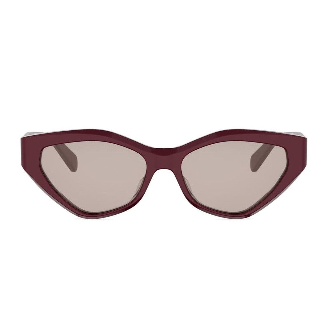 Celine Red Triomphe Cl40323u Acetate Cat-Eye Sunglasses