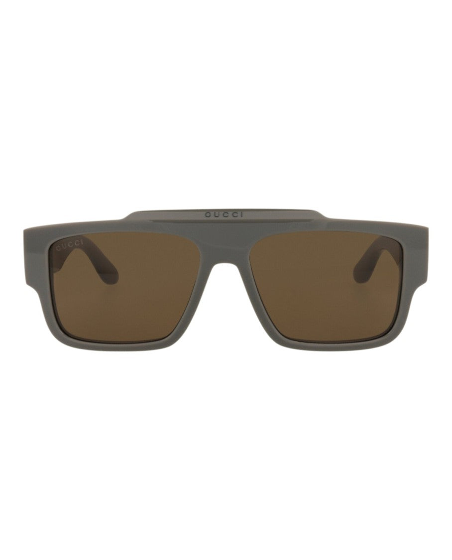 Gucci Square-Frame Recycled Acetate Sunglasses