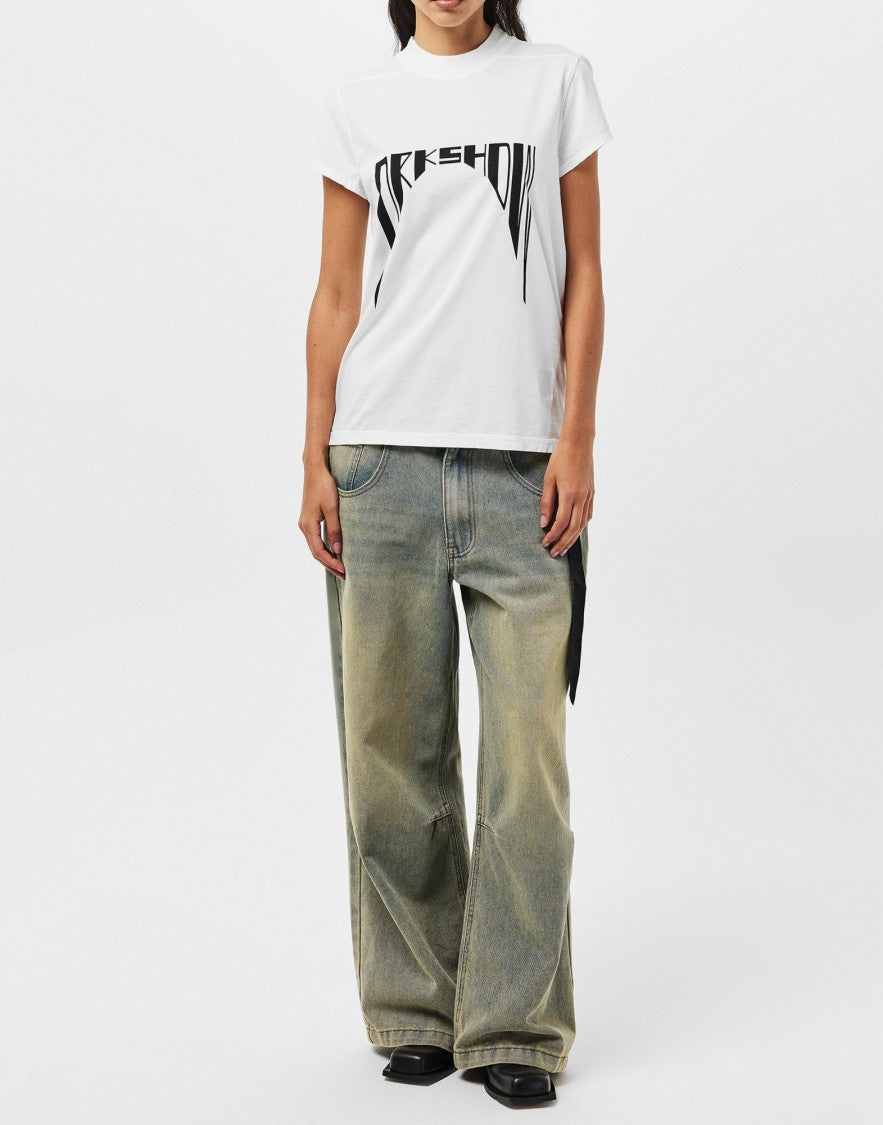 Drkshdw By Rick Owens Drkshdw Small Level Logo T-Shirt