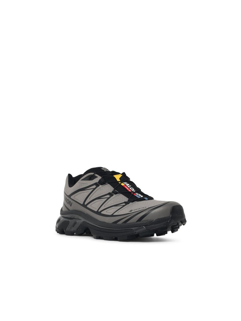 Salomon 'Xt-6 Soft Ground' Grey Fabric Sneakers 'Dark Gull'