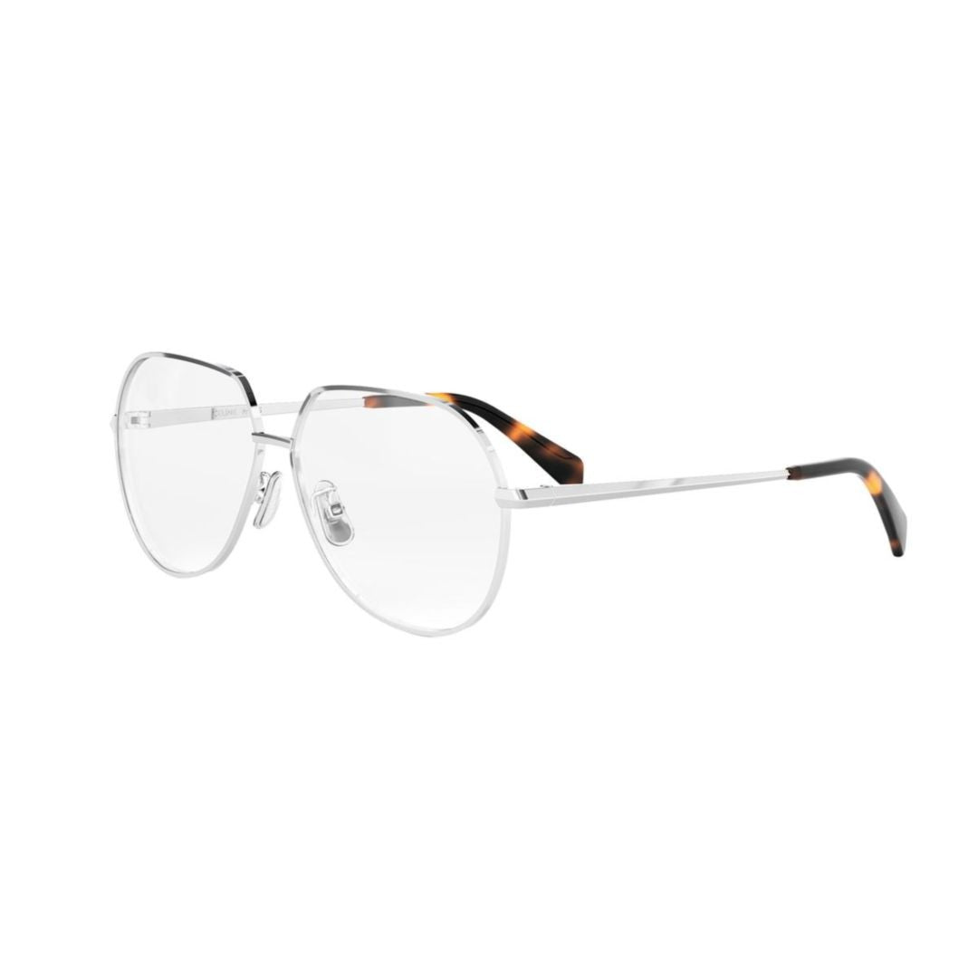 Celine Cl50164u Silver Metal Eyeglasses