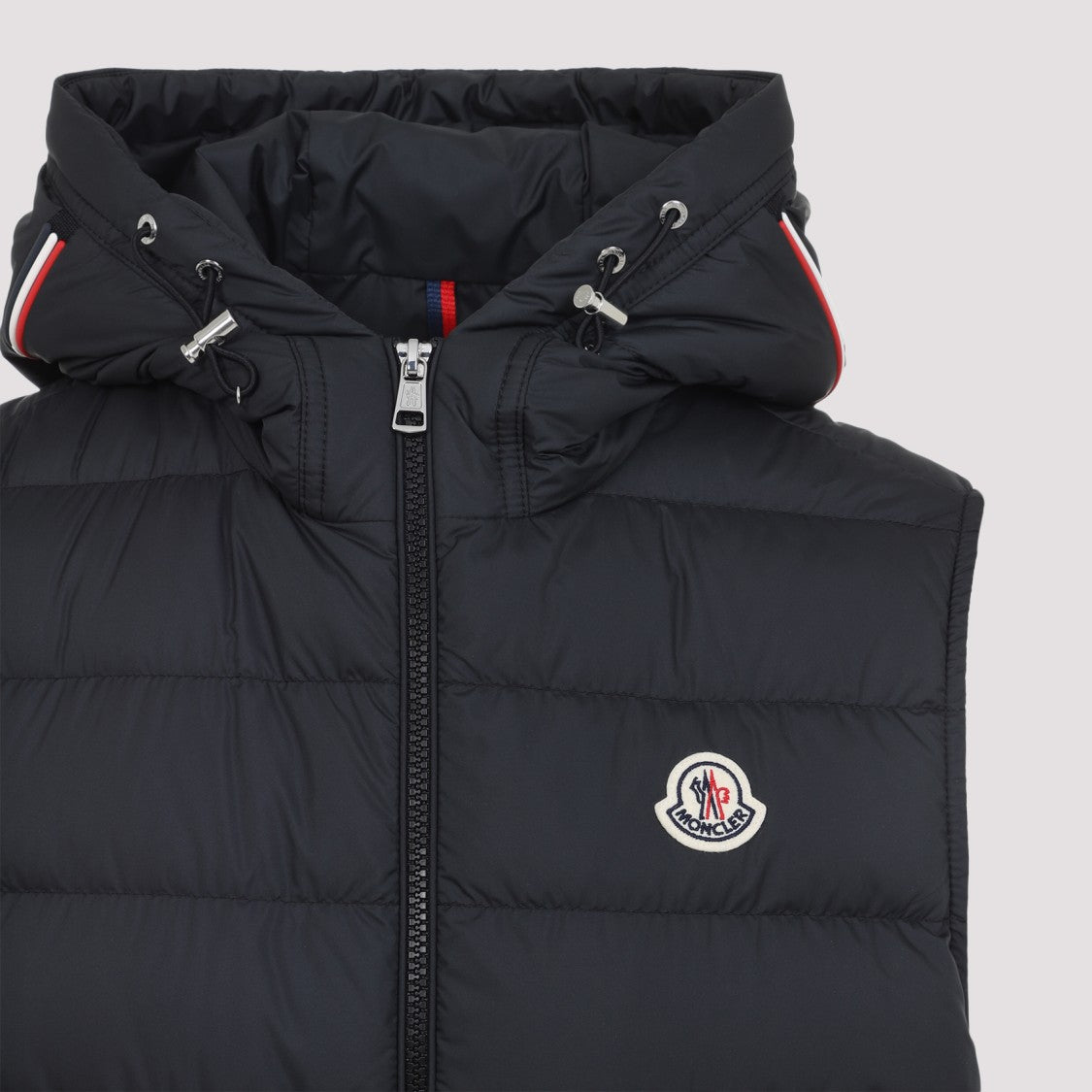 Moncler Quilted Down-Filled Waistcoat With Adjustable Hood