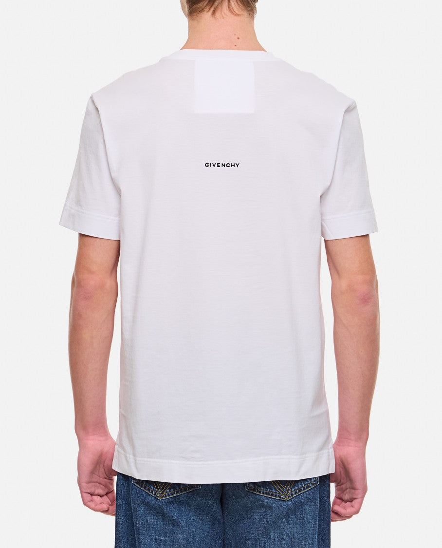 Givenchy Crewneck T-Shirt With 4G Logo