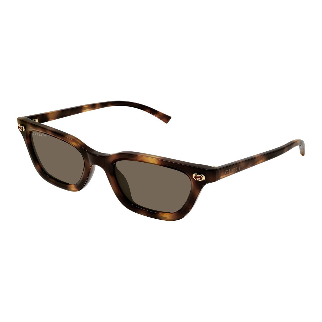 Gucci Gg1944s Rectangular Tortoiseshell Sunglasses