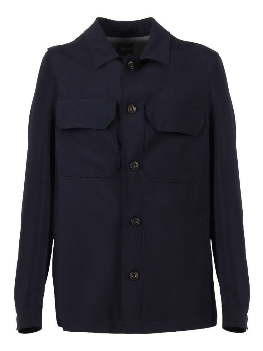 Brando-Lubiam Navy Drop S Wool Jacket