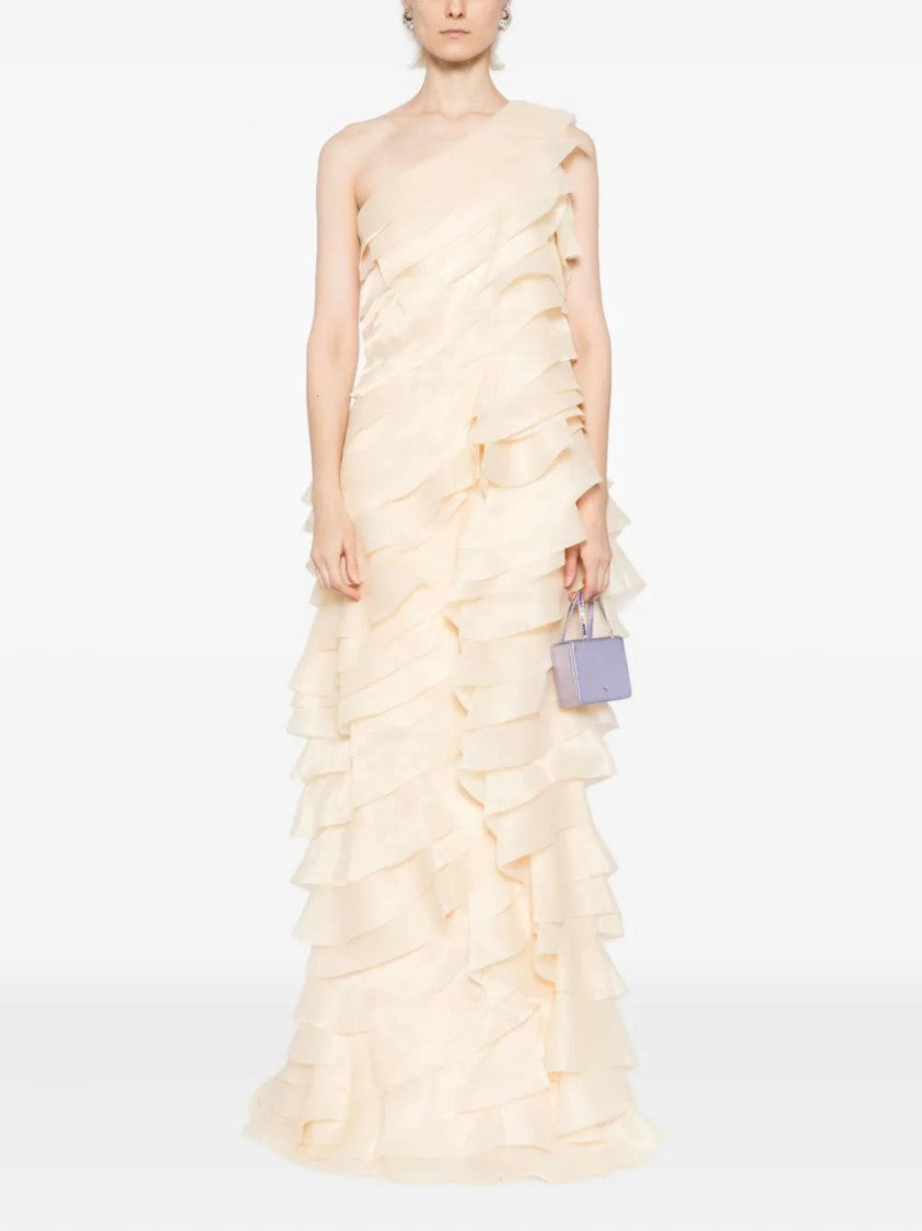 Saiid Kobeisy Layered Organza Dress