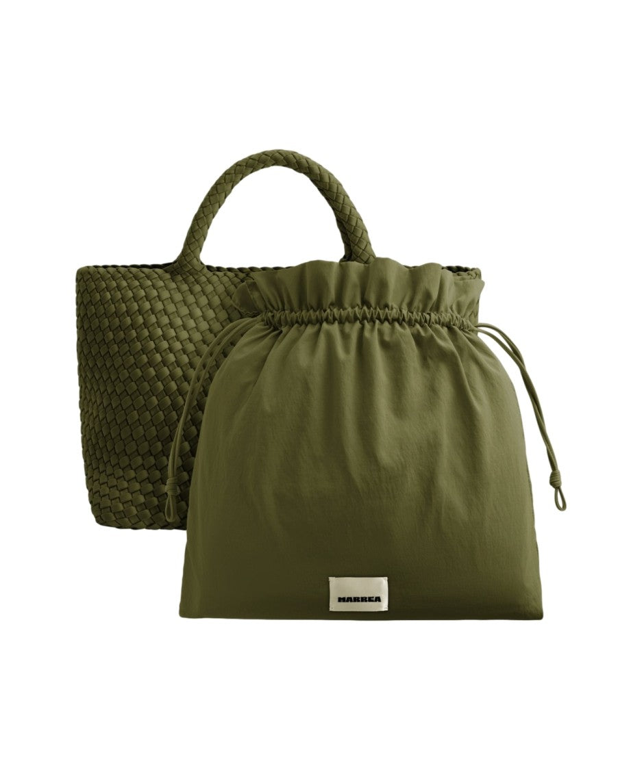 Marrea Woven Neoprene Handbag With Spacious Interior