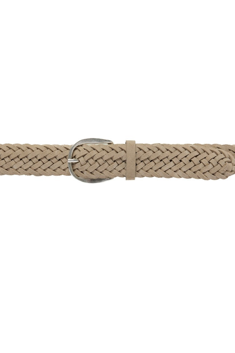 Orciani Plot Braided Suede Classic Belt