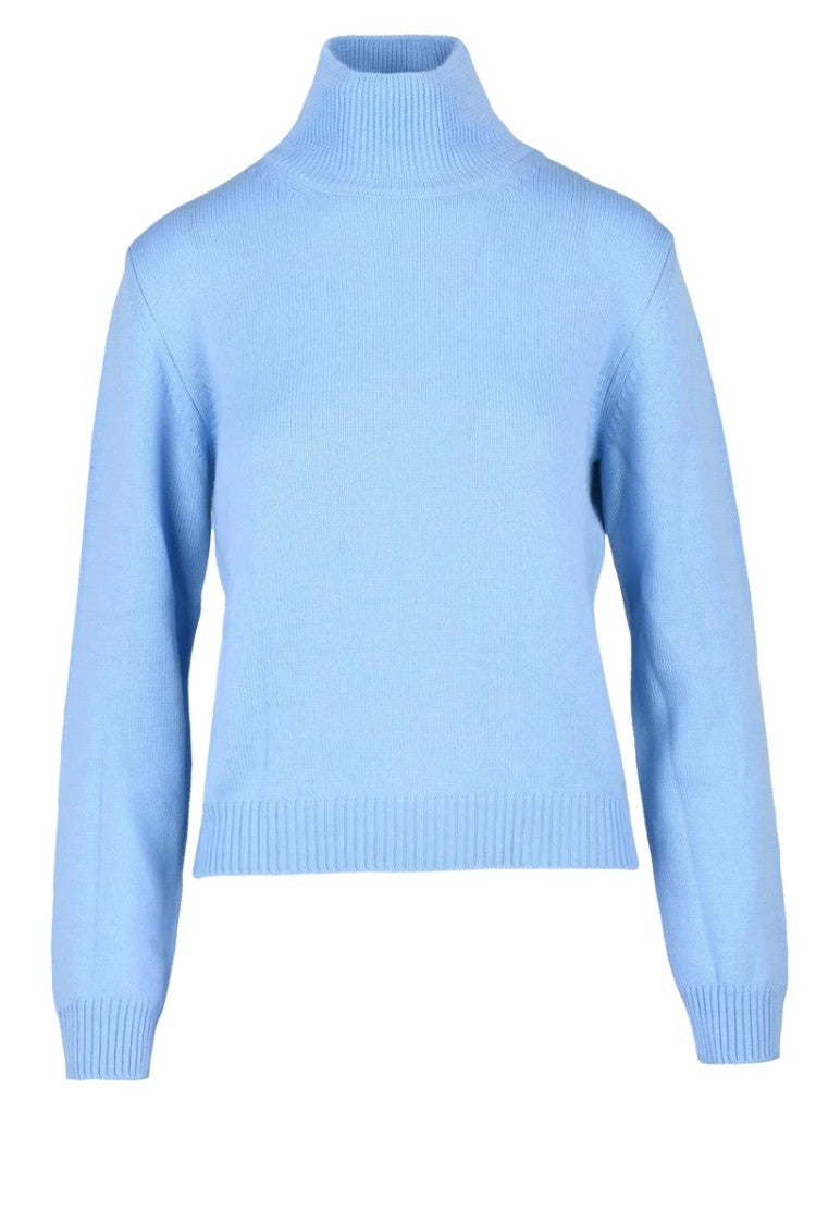 Ballantyne Turtleneck Sweater - Light Blue