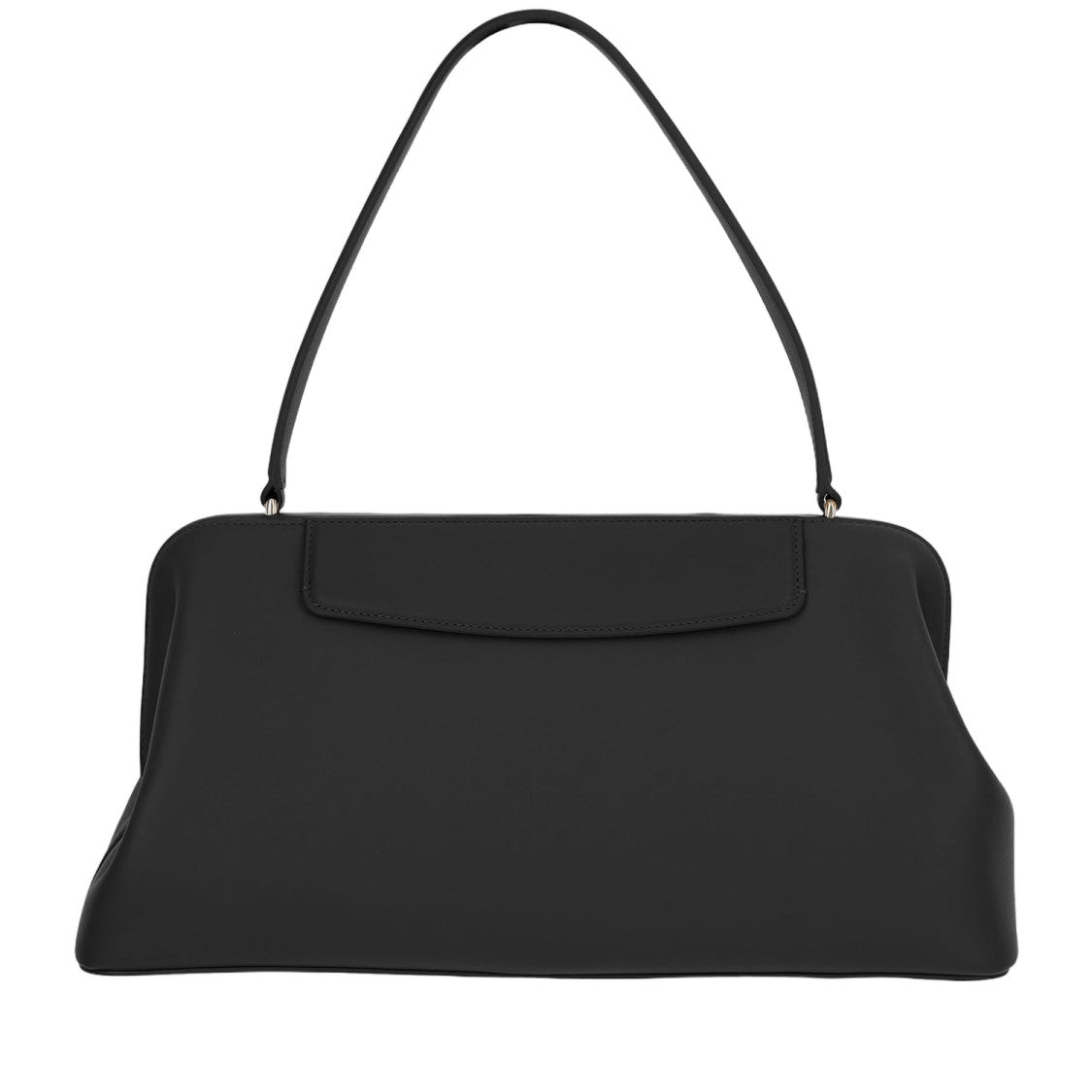 Carven Structured Black Shoulder Bag
