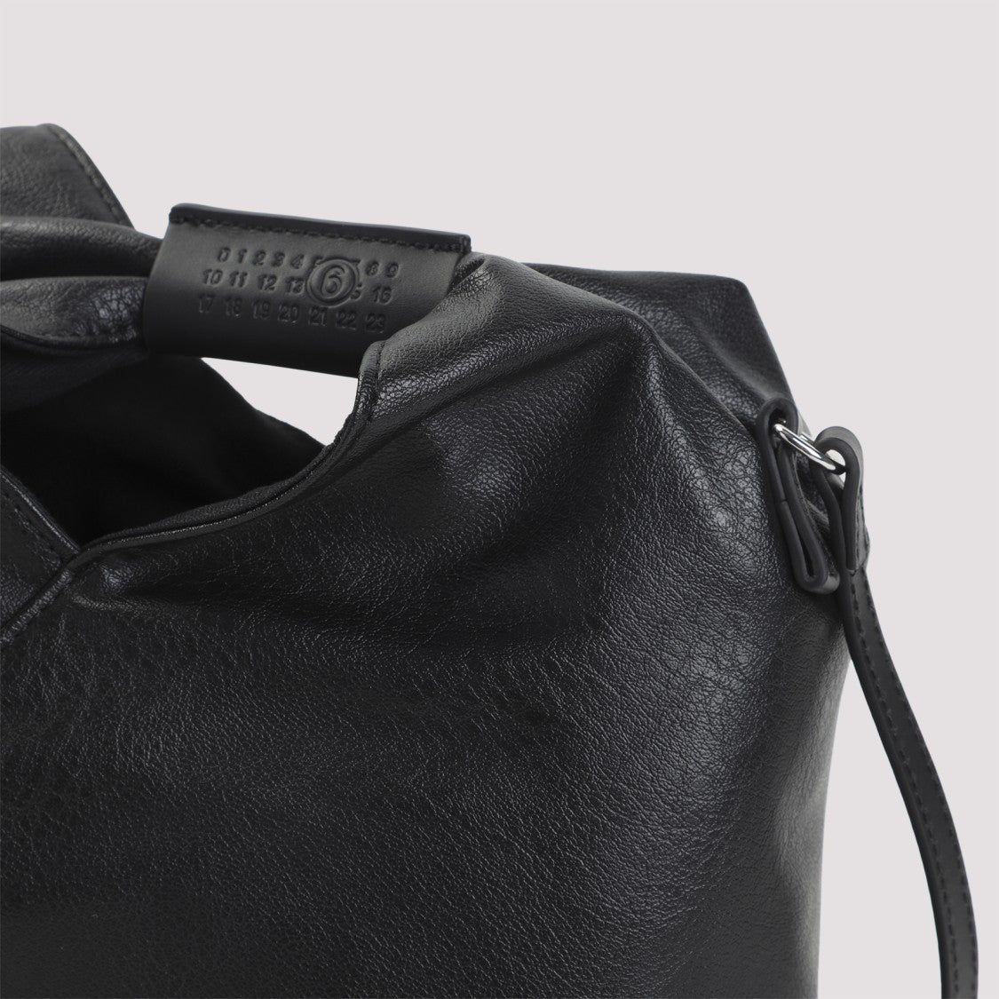 Mm6 By Maison Margiela Crossbody Bag With Debossed Handle And Adjustable Strap