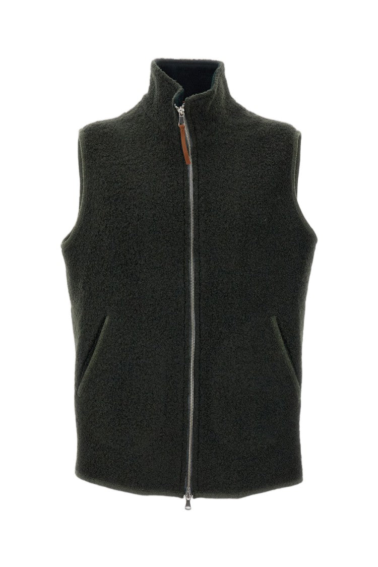 Alpe Piano Green Sleeveless Vest