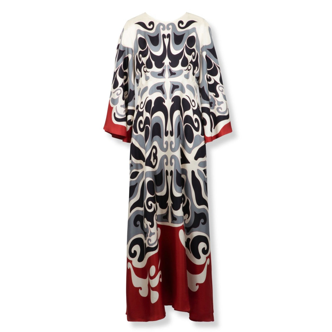 La Double J Full-Length Flowing Dress With Design