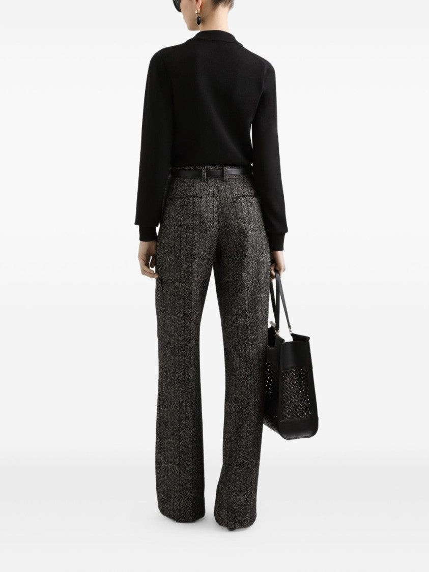 Dolce & Gabbana Classic Grey Wool Trousers