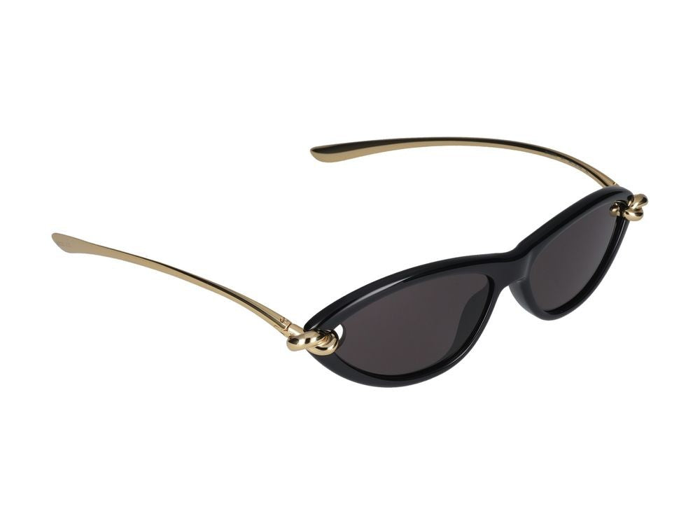 Bottega Veneta Sunglasses Bv1390s 001 Black Gold Grey 56/14/145