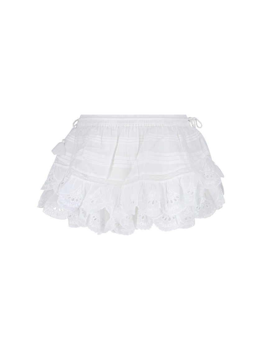 Isabel Marant Étoile "Geana" Shorts – White