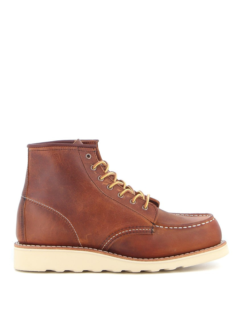 Red Wing Brown Leather Ankle Boot