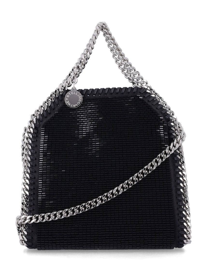 Stella Mccartney Falabella Tiny Embroidered Beads Crossbody Bag