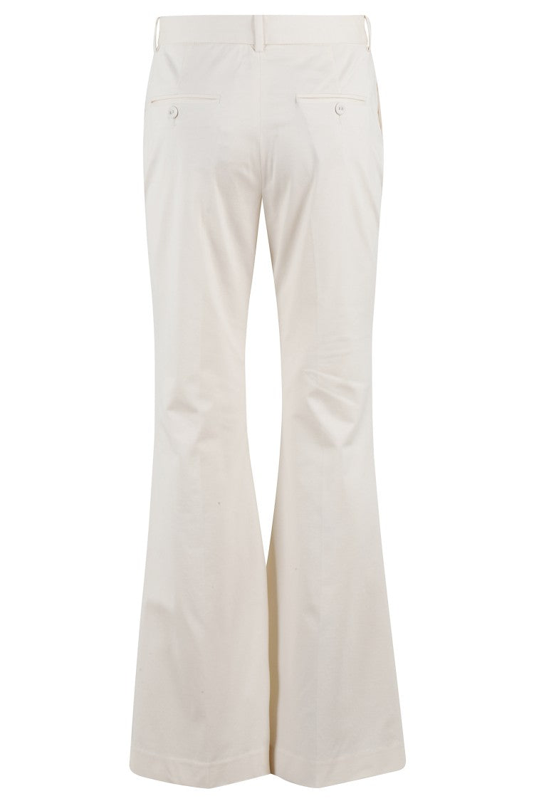 Circolo 1901 Flared Pants With Hidden Closure
