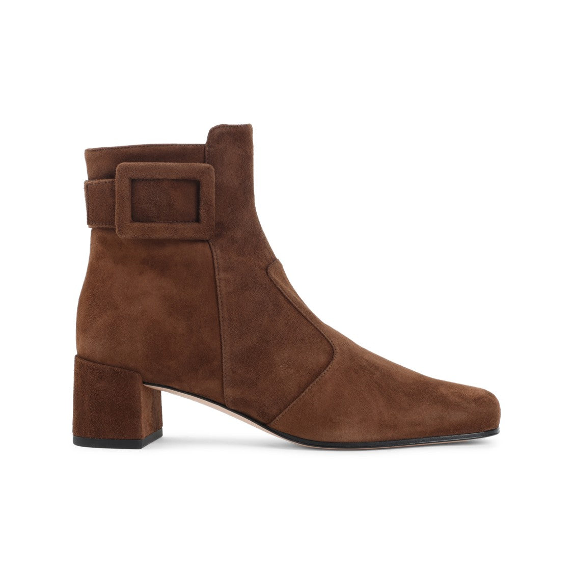 Roger Vivier Brown Suede Ankle Boots