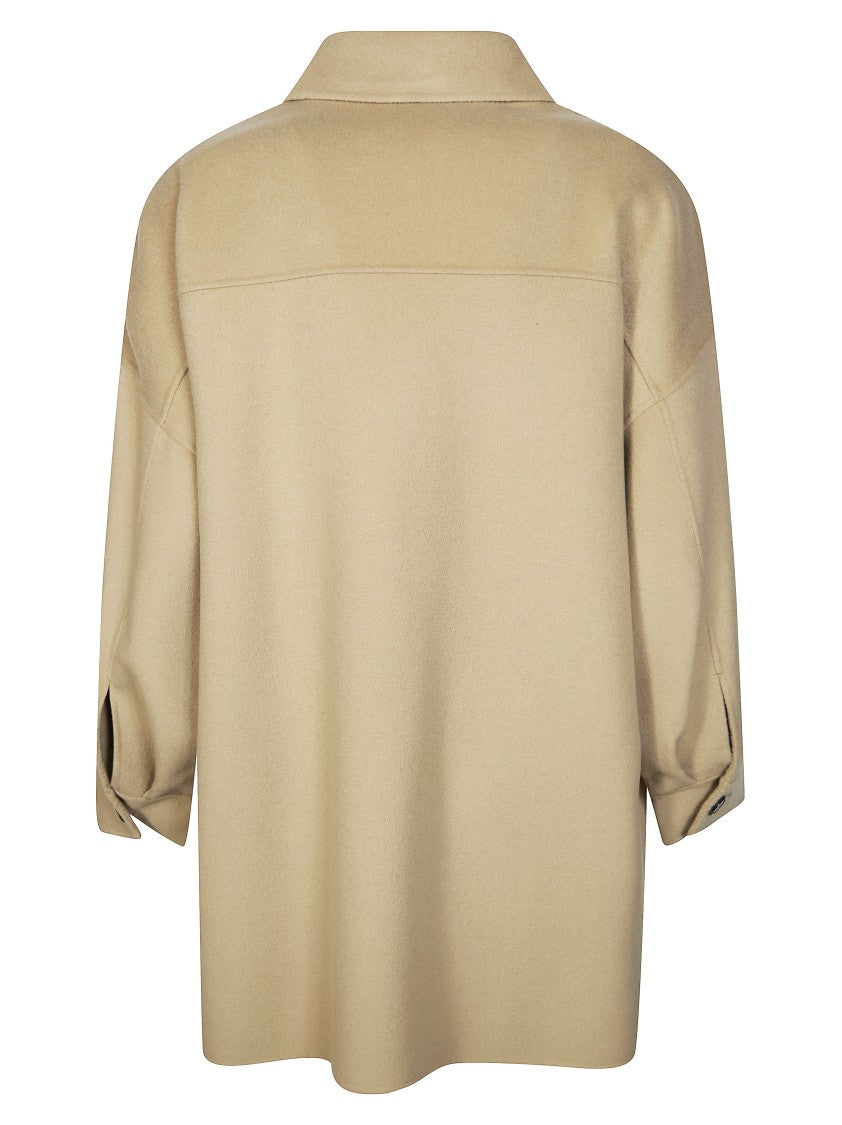Max Mara Laser Loose Fit Flap Pocket Jacket