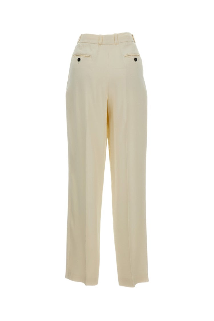 Loulou De Saison Pleated Tailored Trousers With Soft-Leg Silhouette
