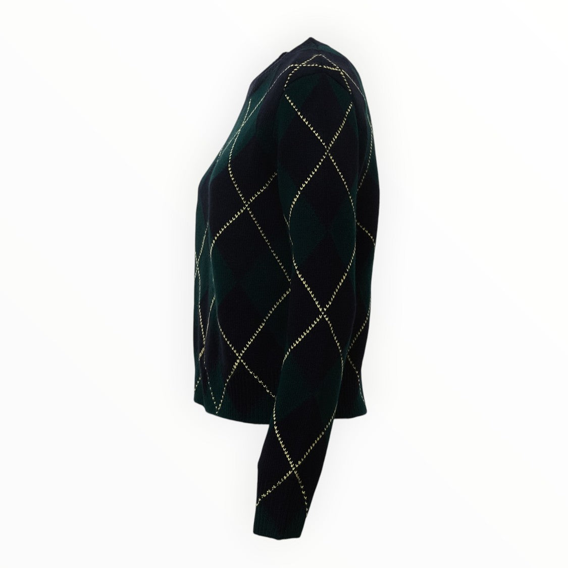 Be You Argyle Slim-Fit Crewneck Sweater