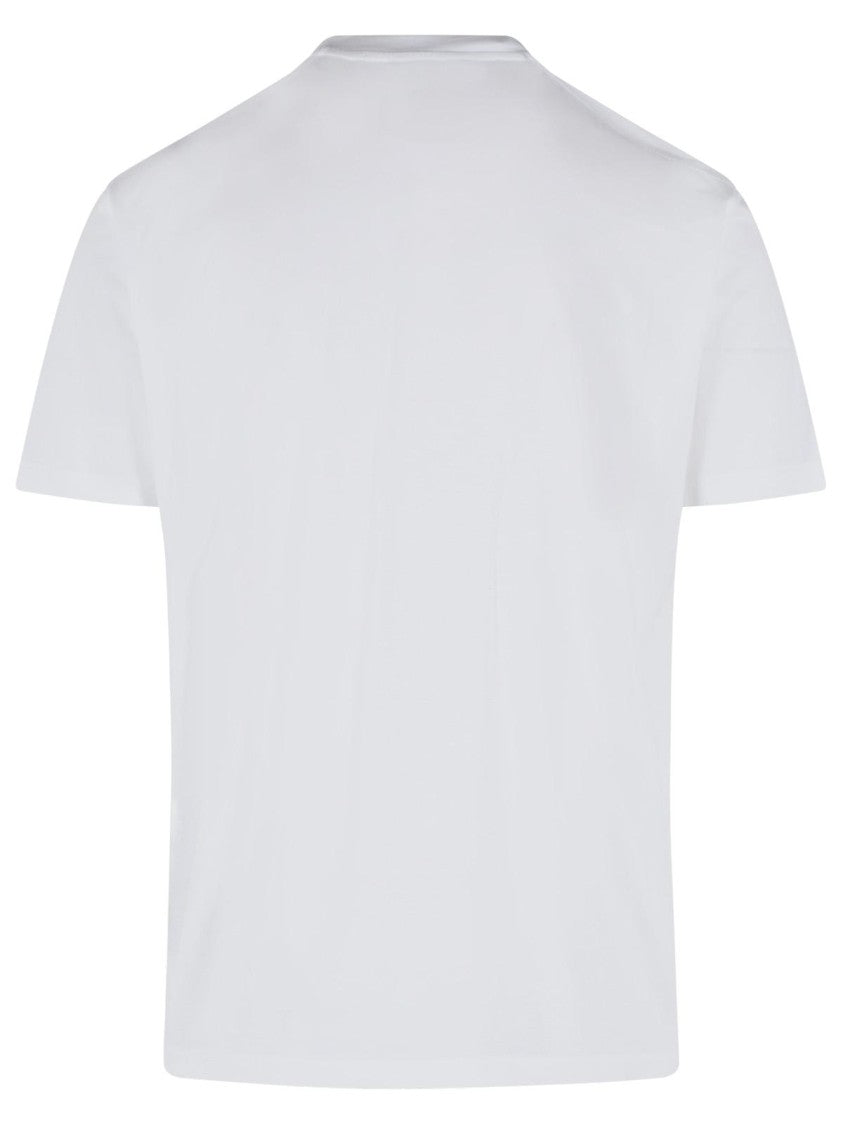 Tom Ford Lyocell And White Cotton T-Shirt