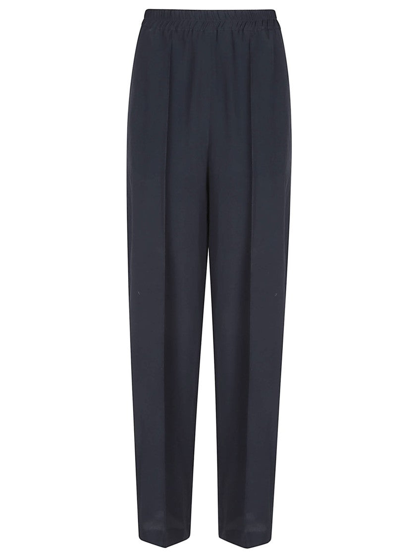 Fabiana Filippi Relaxed Fit Straight Leg Trousers With Elastic Waistband